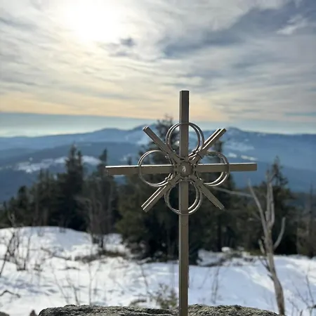 Bayerischer Wald Haus 44 Feldblick 1 Oben Mit Dachgeschoss