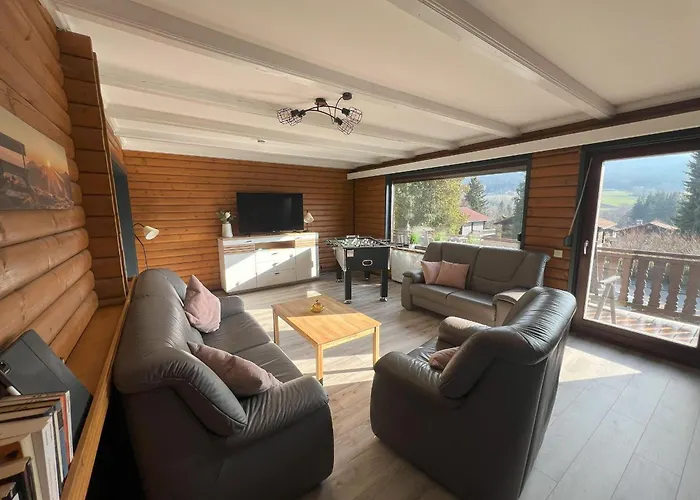 Apartmán Bayerischer Wald Haus 44 Feldblick 1 Oben Mit Dachgeschoss *